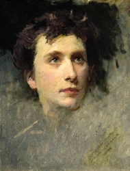 Portrait of the composer Pyotr Ilyich Tchaikovsky, 1850